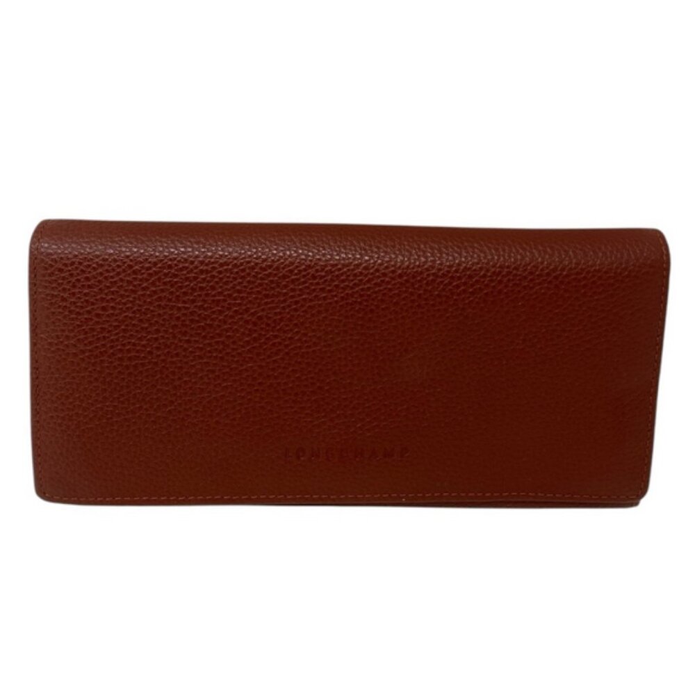 Longchamp Long Continental Leather Wallet